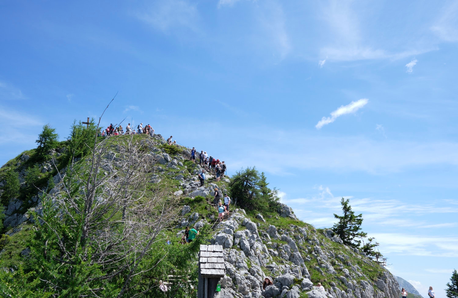 Tourists at the view